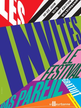 Affiche Les Invites De Villeurbanne (bi-annuel) 2019