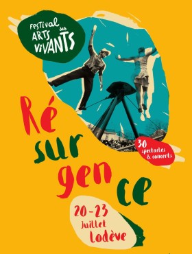 Affiche Résurgence, Festival Des Arts Vivants 2018