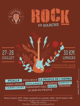 Affiche Rock En Marche 2018
