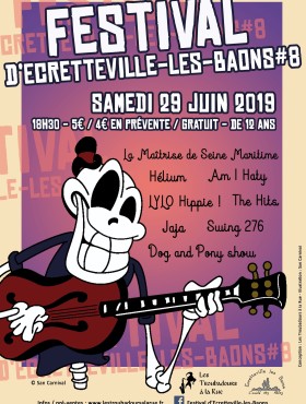Affiche Festival D'Ecretteville-les-Baons 2019