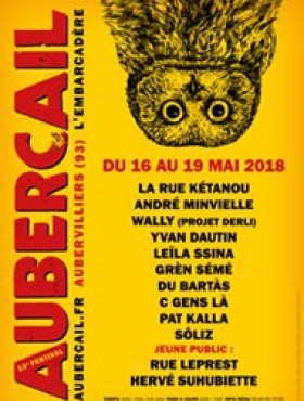 Affiche Festival Aubercail 2018