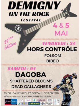 Affiche Demigny On The Rock 2018
