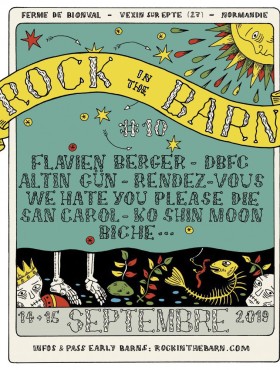 Affiche Rock in the Barn 2019