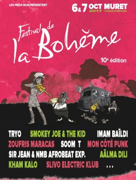 Affiche Festival De La Bohème 2017