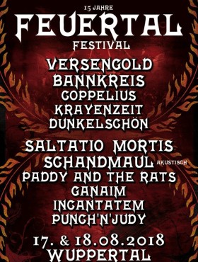 Affiche Feuertal Festival 2018