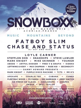 Affiche Snowboxx 2018