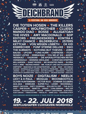 Affiche Deichbrand Festival 2018