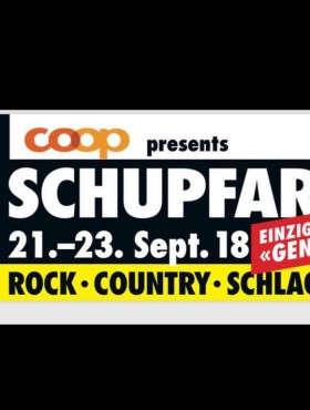 Affiche Schupfart festival 2018