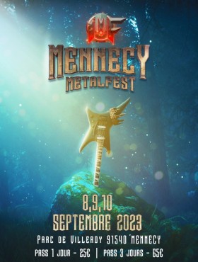 Affiche Mennecy Metal Fest 2023