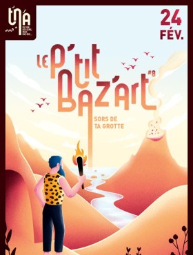 Affiche Le P'tit Baz'art 2018