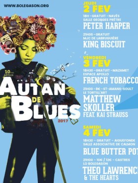Affiche Autan De Blues 2018