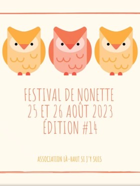 Affiche Festival De Nonette 2023