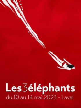 Affiche Festival Les 3 Eléphants 2023
