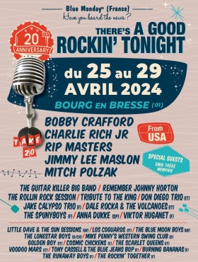 Affiche Good Rockin' Tonight 2023