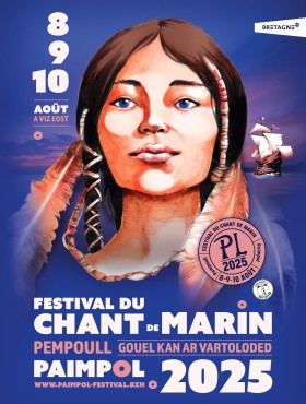 Affiche Festival Du Chant De Marin De Paimpol 2023
