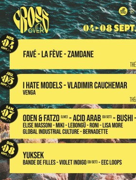 Affiche Festival Crossover 2018