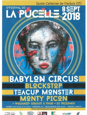 Affiche Festival De La Pucelle  2018