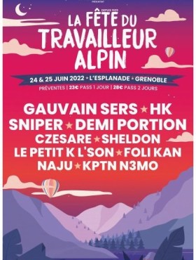 Affiche Fête Du Travailleur Alpin 2022