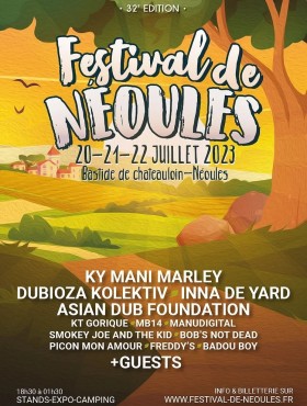 Affiche Festival De Néoules 2023