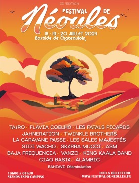 Affiche Festival De Néoules 2024
