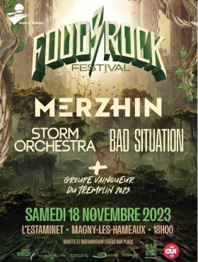 Affiche Foud'Rock Festival 2023