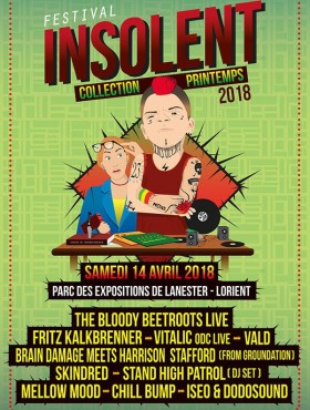 Affiche Festival Insolent 2018