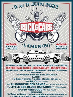 Affiche Rock & Cars 2023