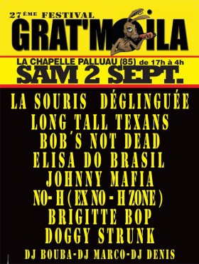 Affiche Festival Grat'moila 2017