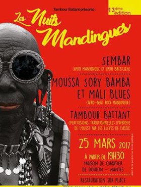 Affiche Nuits Mandingues 2017