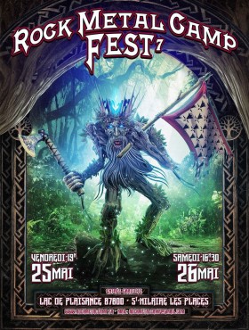 Affiche Rock Metal Camp Fest 2018