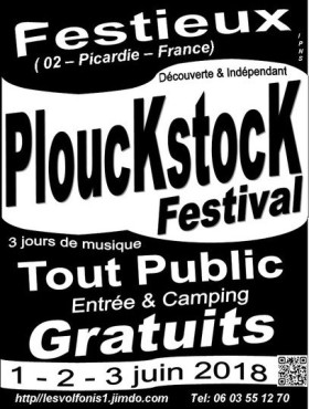 Affiche Plouckstock Festival 2018