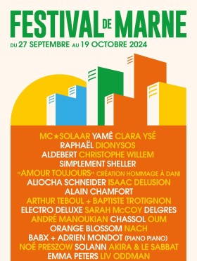 Affiche Festi'val De Marne 2018