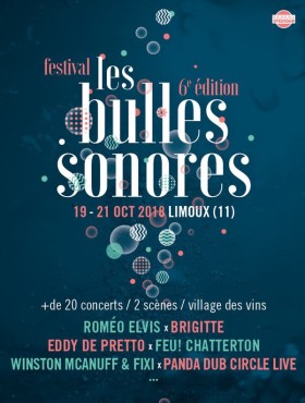 Affiche Les Bulles Sonores 2018