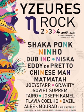 Affiche Yzeures'n'rock 2018