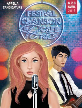Affiche Festival De La Chanson De Café 2018