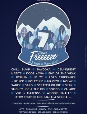 Affiche Festival Freeeeze 2018