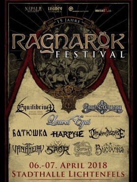 Affiche Ragnarok Festival 2018