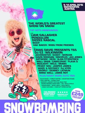 Affiche Snowbombing 2018