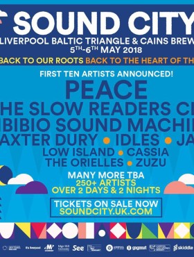 Affiche Liverpool Sound City 2018