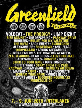 Affiche Sweden Rock Festival 2018