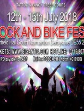 Affiche The Rock And Bike Fest 2018