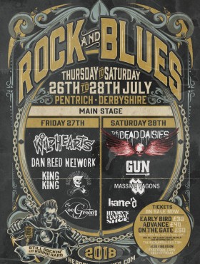 Affiche Rock And Blues Old School 2018