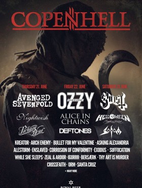 Affiche Copenhell 2018