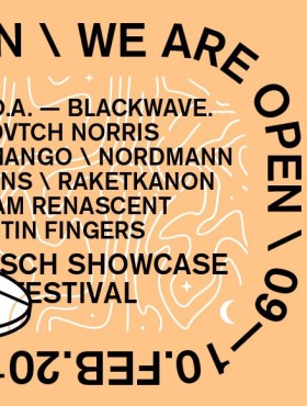 Affiche We Are Open 2018