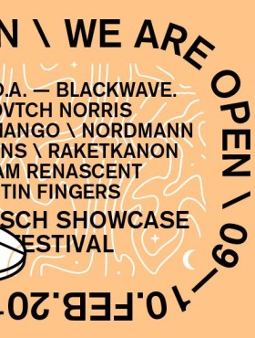 Affiche We Are Open 2018