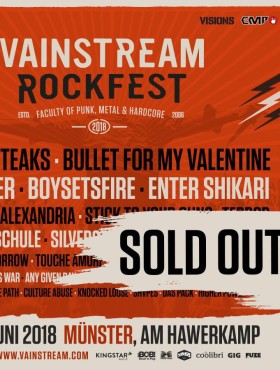 Affiche Vainstream Rockfest 2018