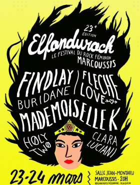 Affiche Elfondurock 2018