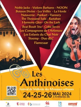 Affiche Les Anthinoises 2024