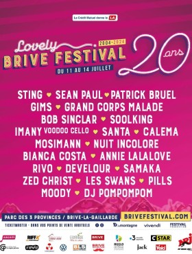 Affiche Brive Festival 2023