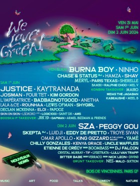 Affiche We Love Green 2024